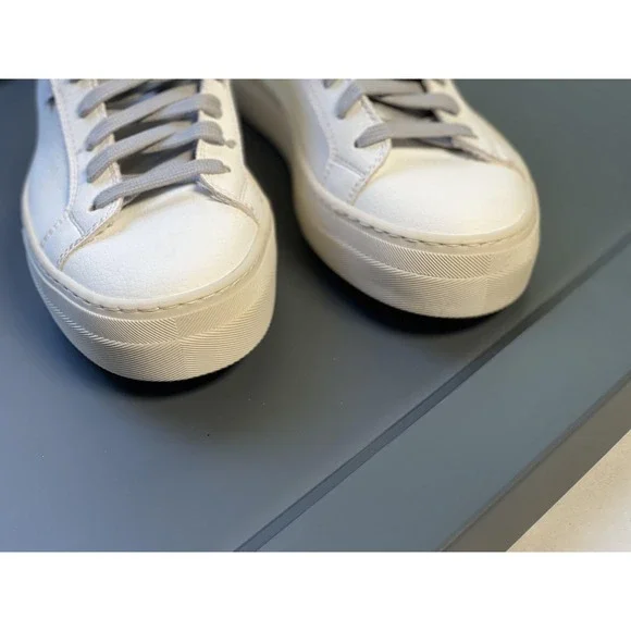 P448 Shoes Womens Size 39 Thea Vegan Apple Sustainability Low Top Leather Italy - Picture 4 of 11